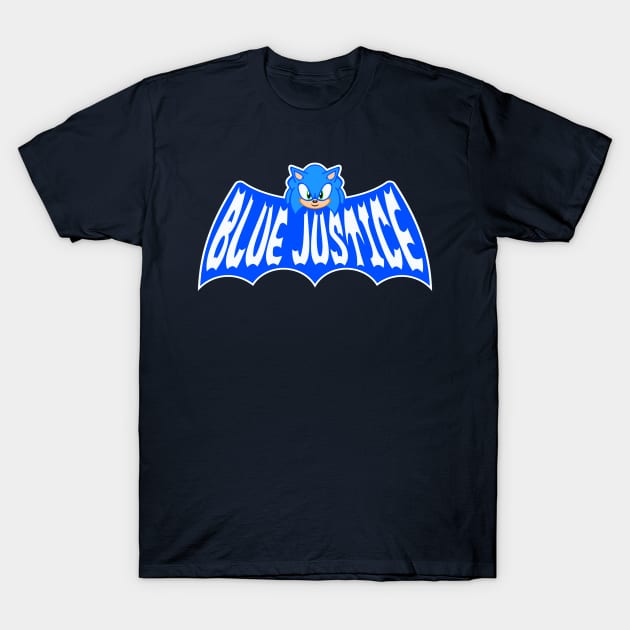 Blue Justice T-Shirt by Apgar Arts